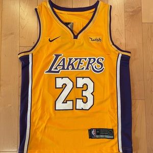 NWT Lebron James Los Angeles Lakers Jersey S-M